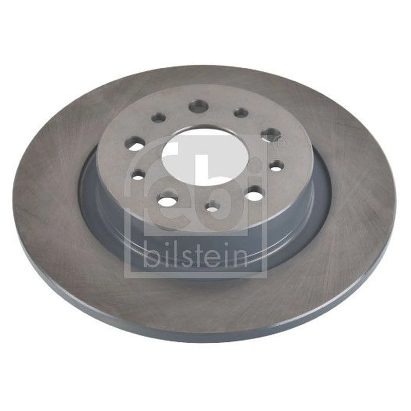 Febi 2 x Solid Rear Brake Discs 107714