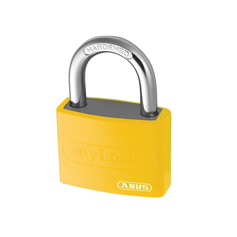 ABUS Mechanical T65AL/40mm My Lock Aluminium Padlock Yellow - 10050032-01