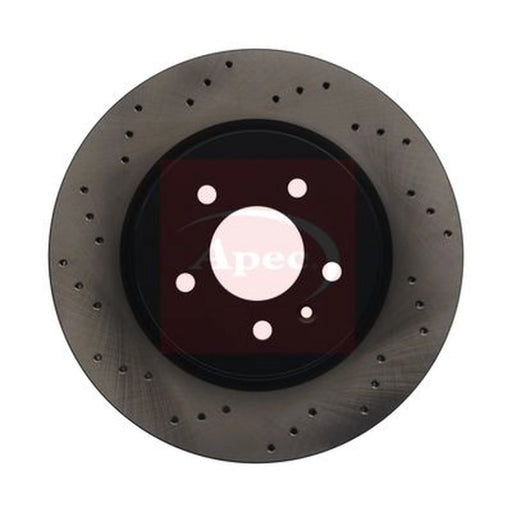 Apec 2 x Perforated/Vented Rear Brake Discs DSK3314