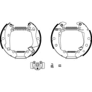Mintex Brake Shoe Set Axle Kit MSP017
