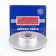 Borg & Beck 2 x Vented Front Brake Discs BBD6278S