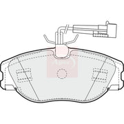 Apec Front Brake Pad Set PAD945