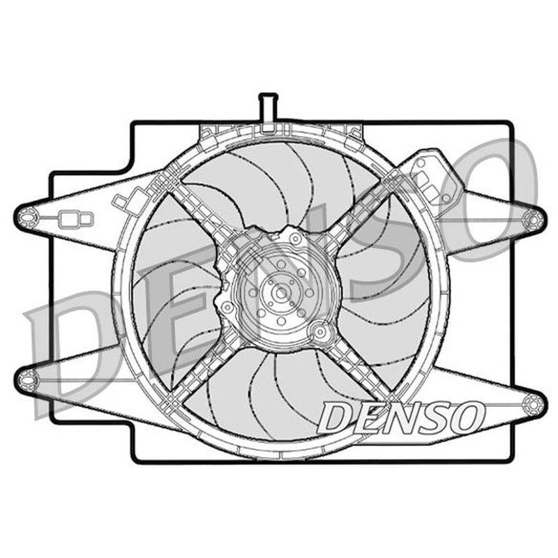Denso Engine Cooling Fan DER01001