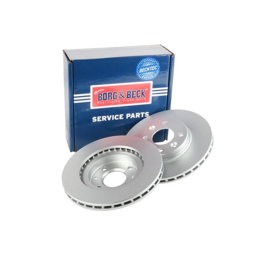 Borg & Beck 2 x Vented Front Brake Discs BBD5328