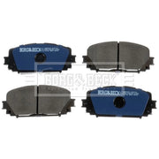 Borg & Beck 4 x Front Brake Pad Set BBP2073