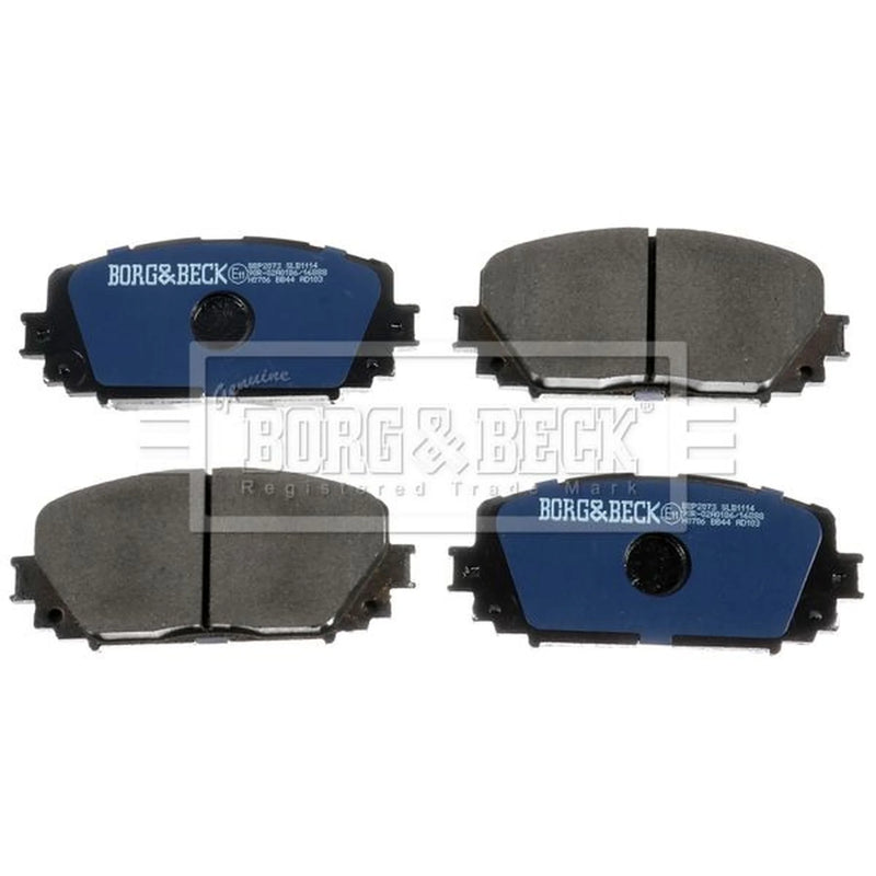 Borg & Beck 4 x Front Brake Pad Set BBP2073