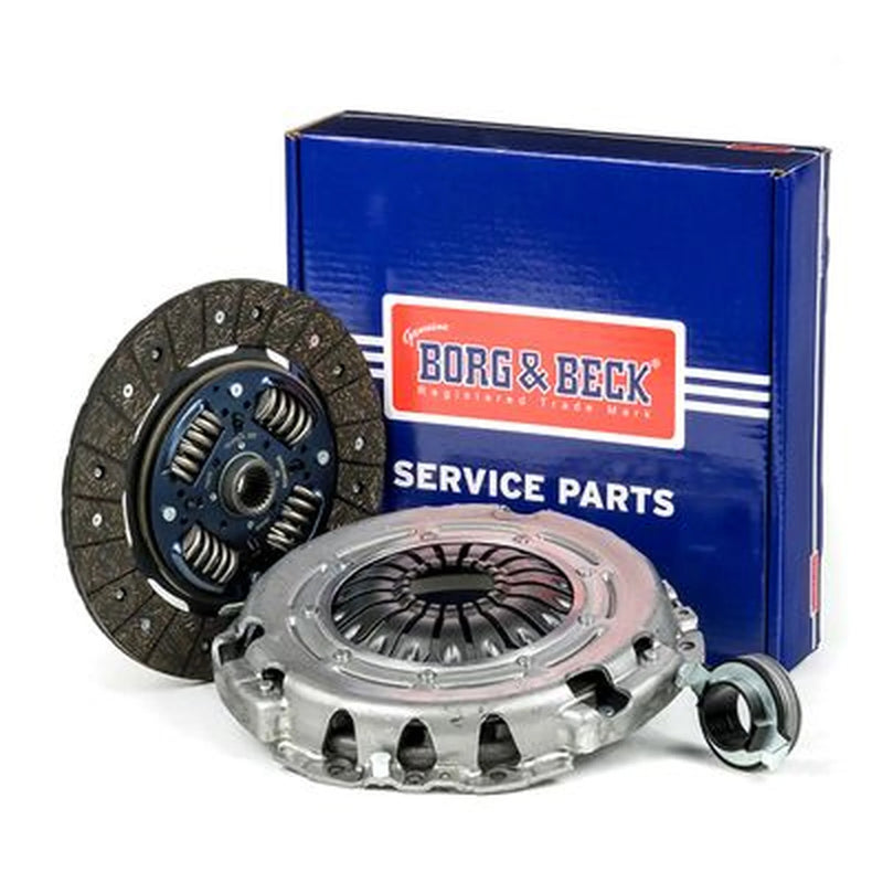 Borg & Beck Clutch Kit Set 3pc 242mm HK2068