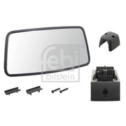 Febi Driver Cab Exterior Mirror Wide 135mm Thick 100015