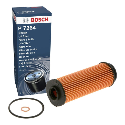 Genuine Bosch Cv Oil Filter P7264 Fits Bmw 1 M140I - 3.0 - 16-19 F026407264 Bosch  - Town Parts