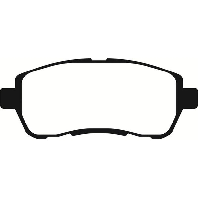 Abtex Front Brake Pad Set PLU4599