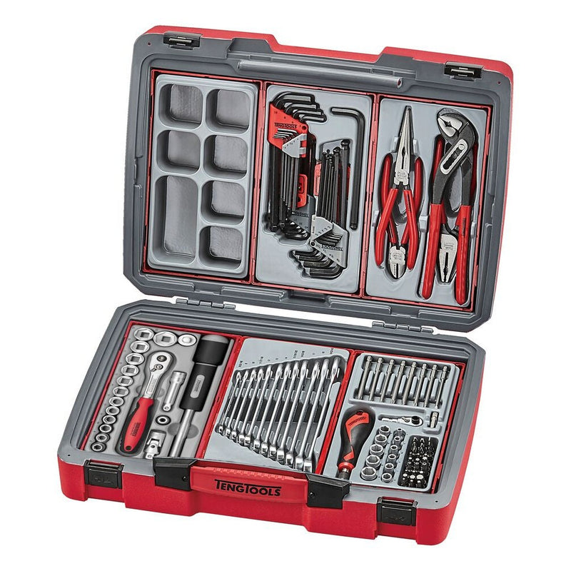 Teng Tools Portable Tool Kit TC-6T 114 Pieces Red