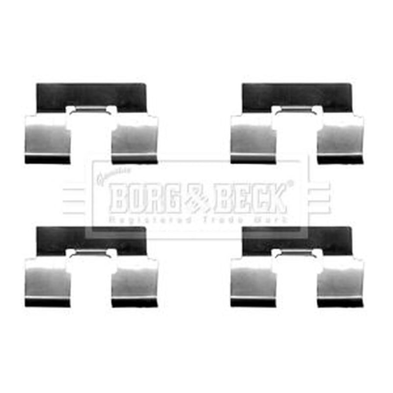 Borg & Beck Brake Pad Accessory Fitting Kit Front BBK1340