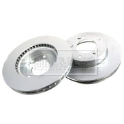 Borg & Beck 2 x Vented Front Brake Discs BBD5189