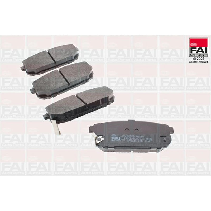 FAI Rear Brake Pad Set BP579