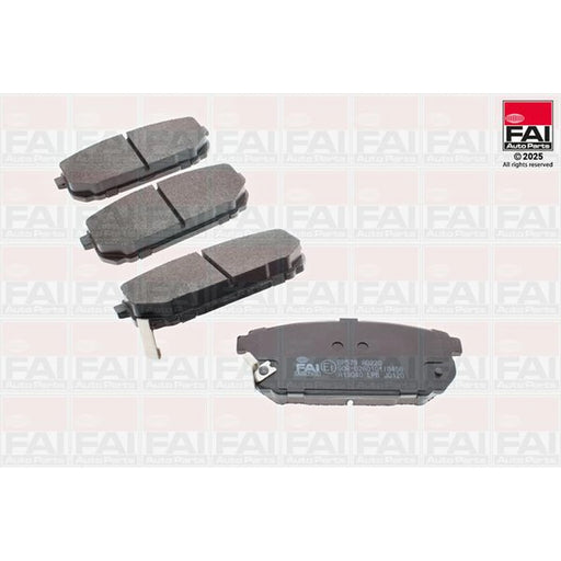 FAI Rear Brake Pad Set BP579
