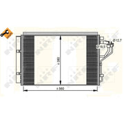 NRF Air Conditioning Condenser 35996