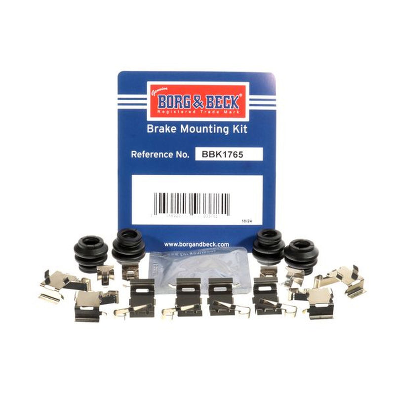 Borg & Beck Brake Pad Accessory Fitting Kit Front BBK1765