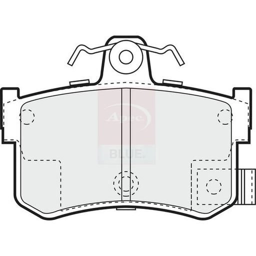 Apec Rear Brake Pad Set PD3413