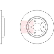 Apec 2 x Solid Rear Brake Discs DSK2318