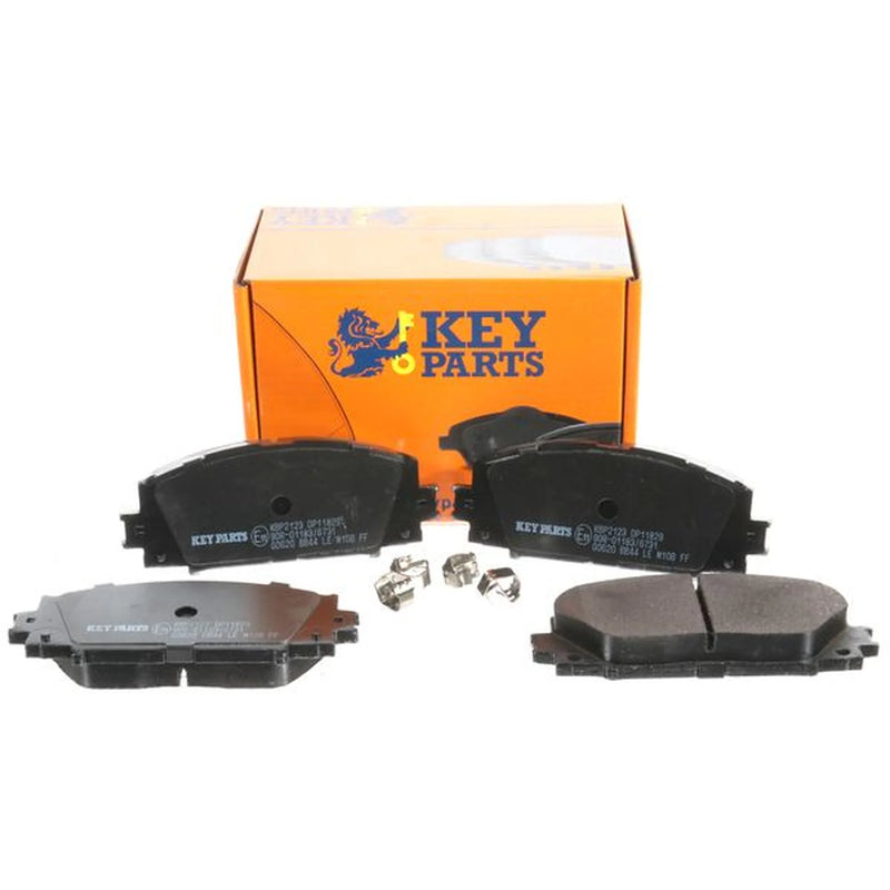 Key Parts 4 x Front Brake Pad Set KBP2123