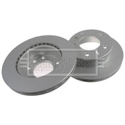 Borg & Beck 2 x Vented Front Brake Discs BBD5134