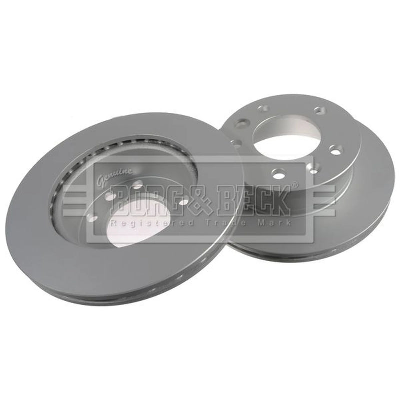 Borg & Beck 2 x Vented Front Brake Discs BBD5134