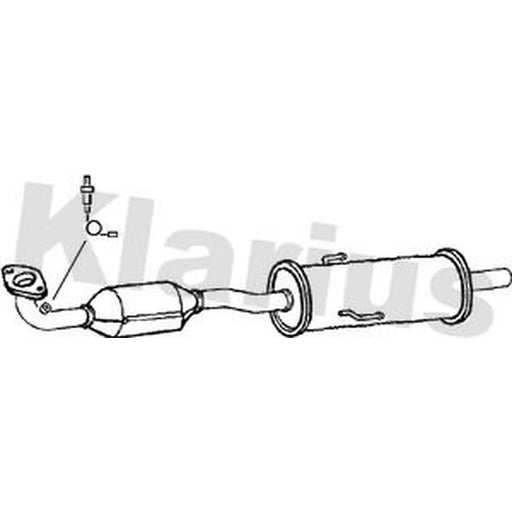 Klarius Catalyst Type Approved With Pipe 321960