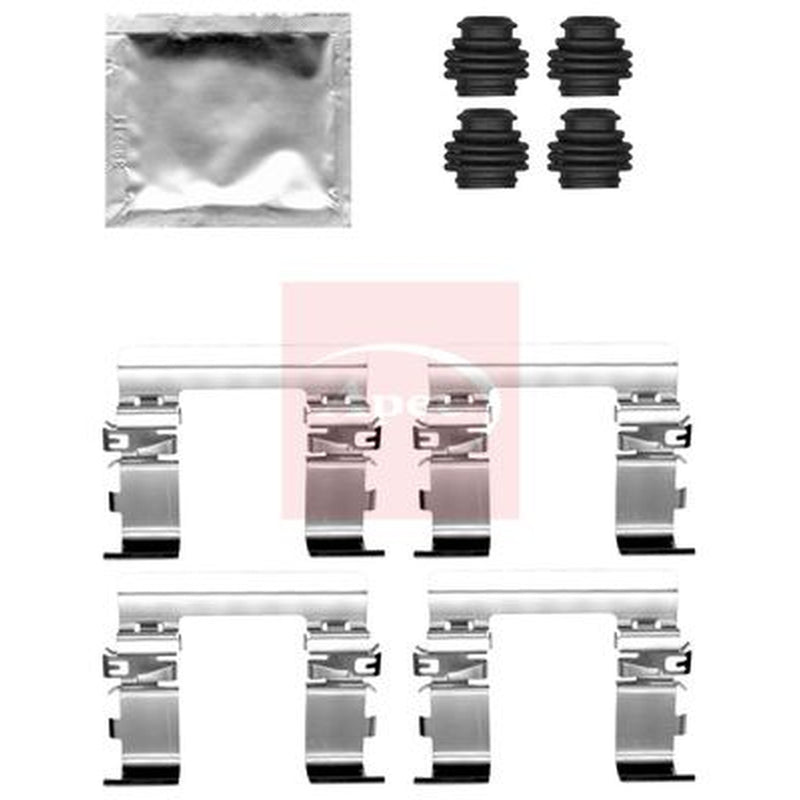 Apec Brake Pad Accessory Fitting Kit Front KIT1631