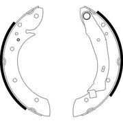 Textar Brake Shoe Set Axle Kit 91052900