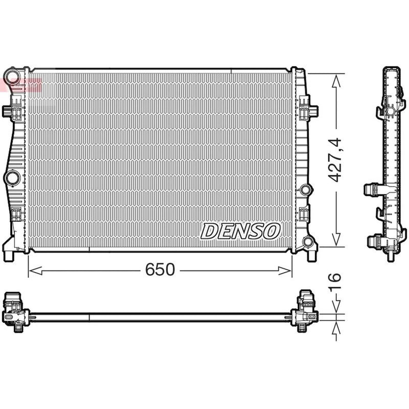 Denso Engine Radiator DRM32060