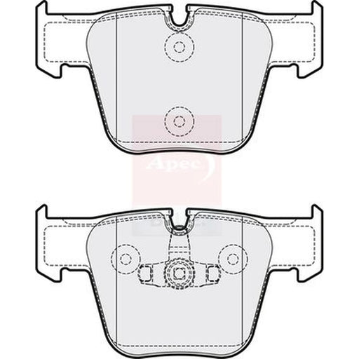 Apec Front Brake Pad Set PD3873