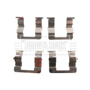 Borg & Beck Brake Pad Accessory Fitting Kit Front BBK1232