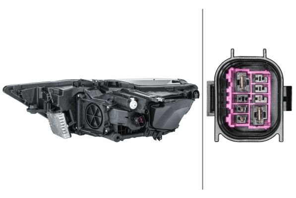 Hella 1ZX 013 376-141 Headlight