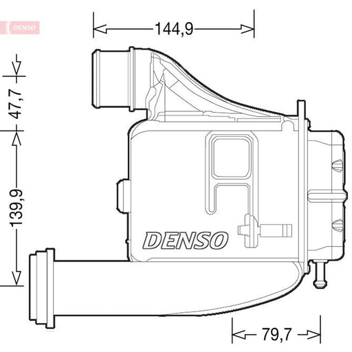 Denso Intercooler (Charge Air Cooler) DIT12006