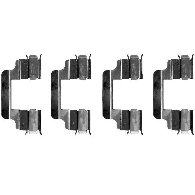 Textar Brake Pad Accessory Fitting Kit Front 82055400