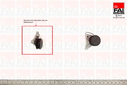 FAI V-Ribbed Belt Tensioner Pulley OD Wide