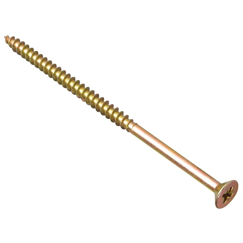 ForgeFix Multi-Purpose Pozi Compatible Screw CSK ST ZYP 6.0 x Box 100 50-150mm