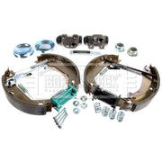 Borg & Beck Brake Shoe Set Axle Kit BBS1065K