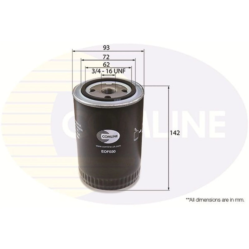 Comline Engine Oil Filter EOF030