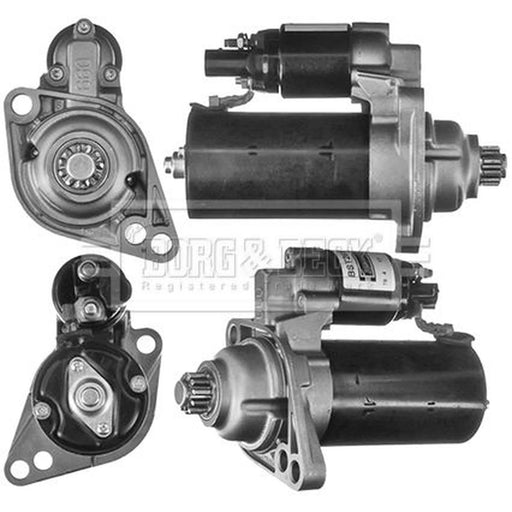 Borg & Beck Starter Motor 12V 1.7kW 12 Teeth BST2658