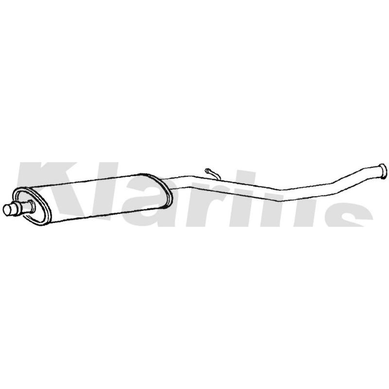 Klarius Box With Centre Pipe Centre PG786Q