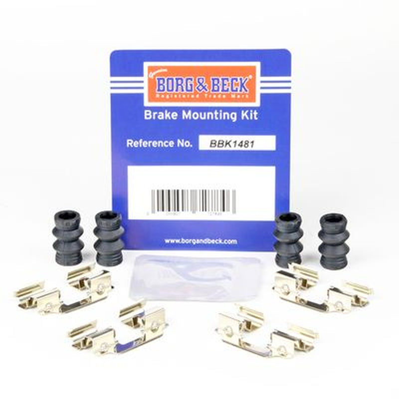 Borg & Beck Brake Pad Accessory Fitting Kit Rear BBK1481