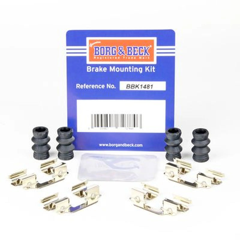 Borg & Beck Brake Pad Accessory Fitting Kit Rear BBK1481