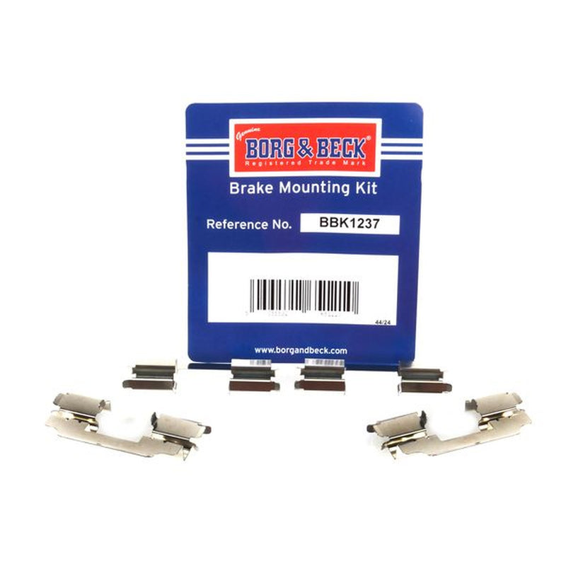 Borg & Beck Brake Pad Accessory Fitting Kit Front BBK1237