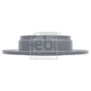 Febi 2 x Solid Rear Brake Discs 108427