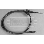 Borg & Beck Handbrake Cable Right Rear BKB2464