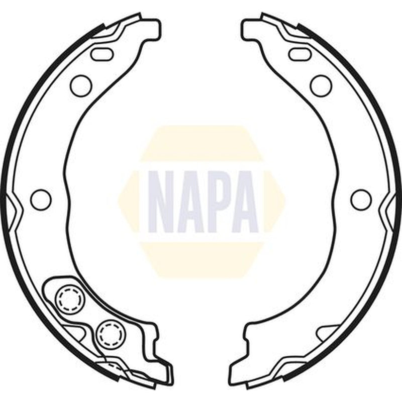 NAPA Parking Brake Shoe Set NBS5020