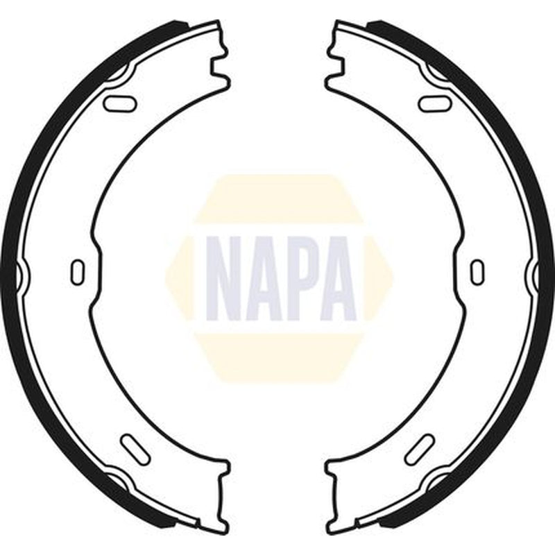 NAPA Parking Brake Shoe Set NBS5027