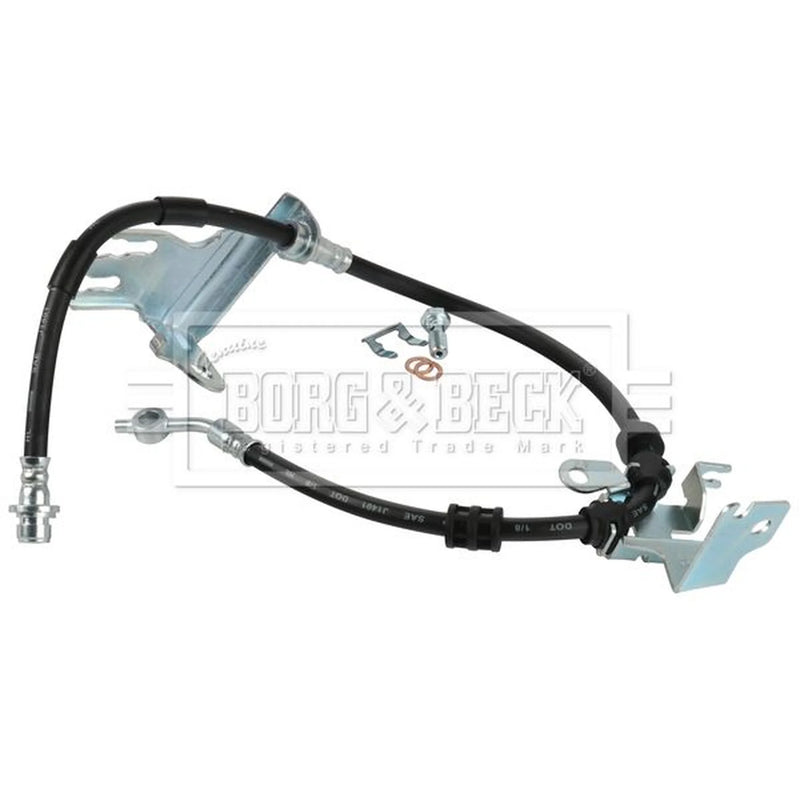 Borg & Beck Brake Hydraulic Hose Line Front Right BBH9057