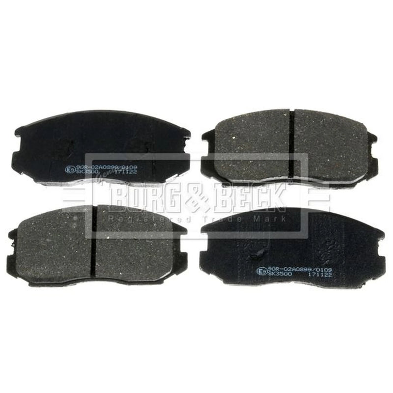 Borg & Beck 4 x Front Brake Pad Set BBP1521